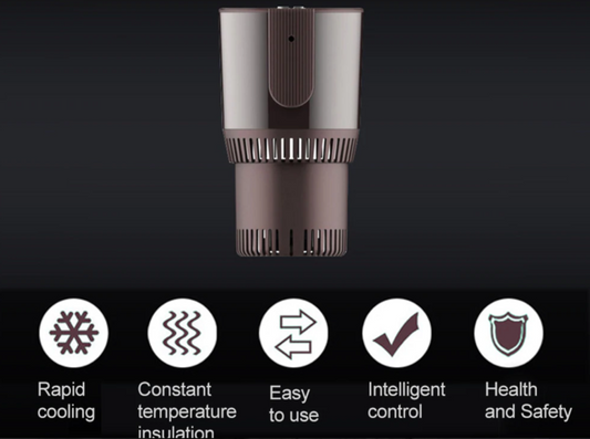 2 in 1 Electric Car Cup Holder